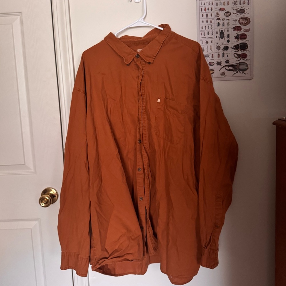 Red Head Button-Up <3